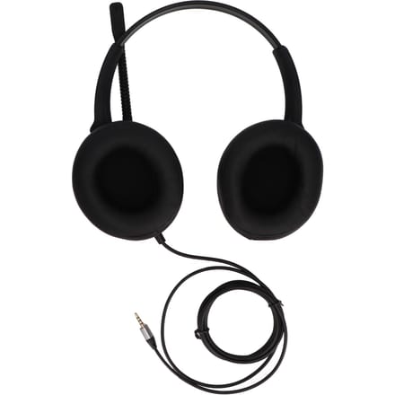 3,5 mm Mobiele Telefoon Headset met Microfoon Ruisonderdrukkende Binaurale Klantenservice Headphone voor