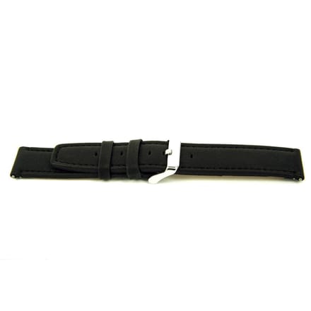 Horlogeband G172 Waterproof Zwart 20x20mm