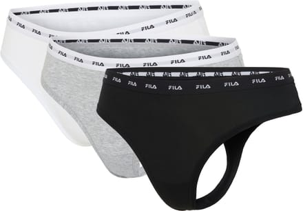 Damesslip Fila String 3-pack Mix - S