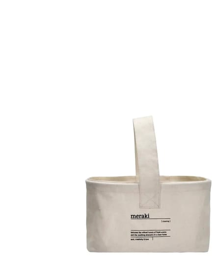 Meraki Mand Clean Wit 25cm