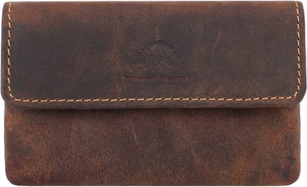 Greenburry Vintage sleuteletui leer 12 cm - braun