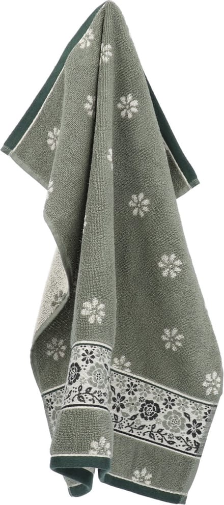 Bunzlau Castle | Keukendoek Belle Fleur Donkergroen