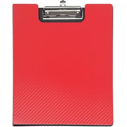MAUL klemmap flexx, A4, met klembeugel, rood