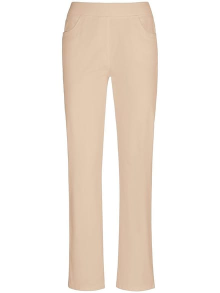 Comfort Plus-broek model Carina Fun Van Raphaela by Brax beige