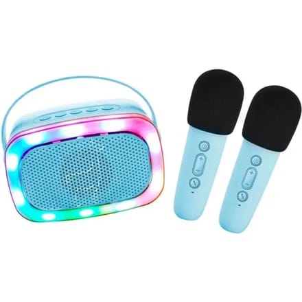 Draadloze microfoon met licht voor kinderen Lalarma Copenhagen Karaoke Party