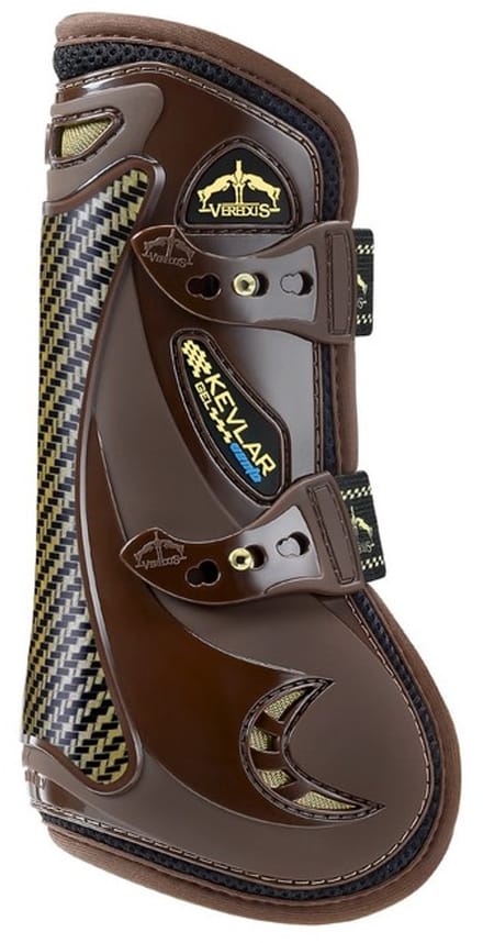 Veredus Kevlar Gel Vento Peesbeschermers Bruin M