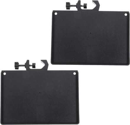 2 Stuks Microfoonstand Clip-on Accessoire Tray voor Microfoonstandaard en Geluidstray