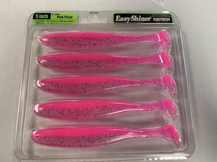 Keitech Easy Shiner 5” - 12cm (5 pcs) - Kleur : Pink Floyd