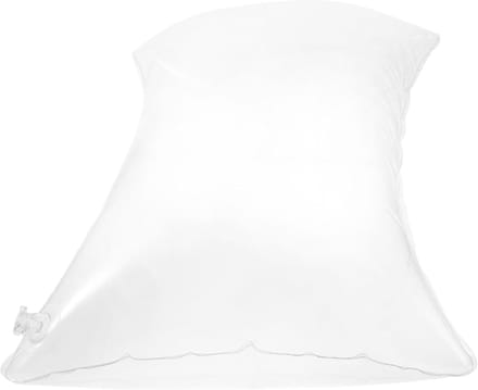 Opblaasbaar Kussen - Kampeer Kussen - Buiten Ontspannen - Draagbaar Opvouwbaar - 40cm X 60cm - Transparant