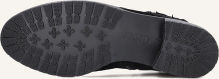 Gabor 022 Enkellaarsjes - Enkelboots met rits - Dames - Zwart - Maat 36