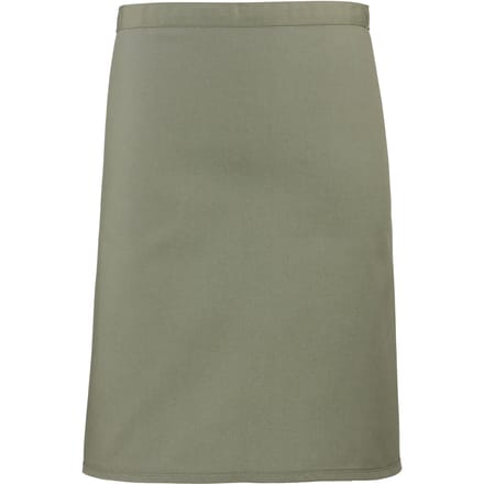 Premier Dames/Dames Mid-Length Apron (Pakket van 2) (Salie)