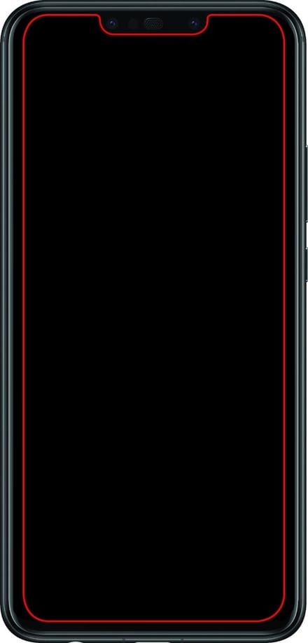 Mobilize Screenprotector geschikt voor Huawei P Smart Plus (2018) Glazen | Mobilize Screenprotector - Case Friendly