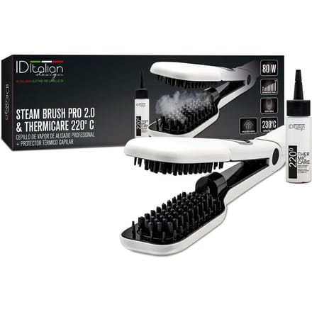 ITALIAN DESIGN ELECTRICAL ITEMS STEAM BRUSH STEAM BRUSH ID + THERMICARE 40ML