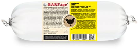 10x BARFmenu 2Go Hondenvoer Nat Kip 900 gr