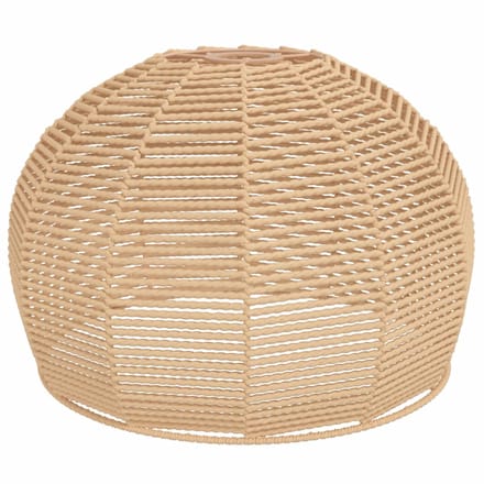 vidaXL - Plafondlampenkap - Ø36x26 - cm - ijzer - en - papier