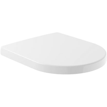 Villeroy & Boch Avento closetzitting - met deksel met softclose en quick release met RVS scharnieren wit