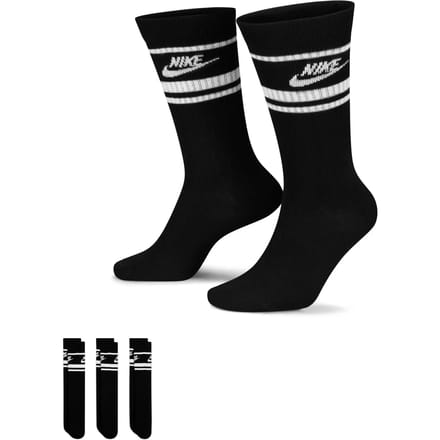 Sportsokken Nike Chaussettes everyday essential noir/blanc 3 pack