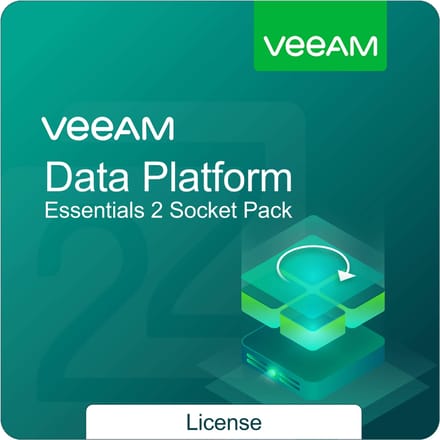 Veeam Data Platform Essentials 2 Socket Pack Corporate 1 Jaar