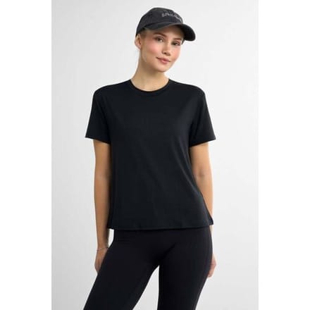 FAMME Relaxed Gym T-Shirt Black M