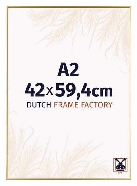 Fotolijst A2 42x59,4 cm - Kunststof - Goud - Easy