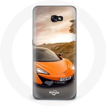 Coque - McLaren - Samsung Galaxy A8 2016 - Orange - Formule 1 - Protection Rigide orange