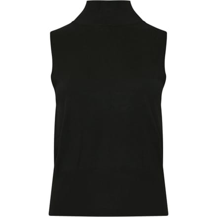 Keshia gebreide top in zwart