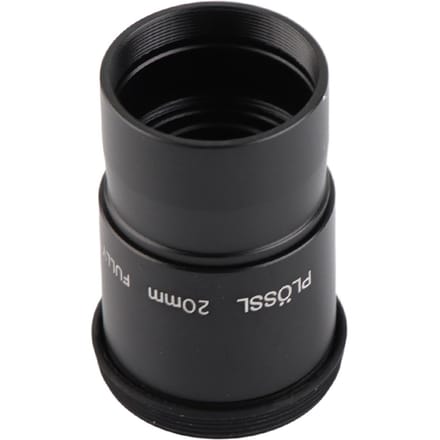 Astronomische Telescoop Lens Oculair Plossl 20mm met 1.25  Filterdraad black