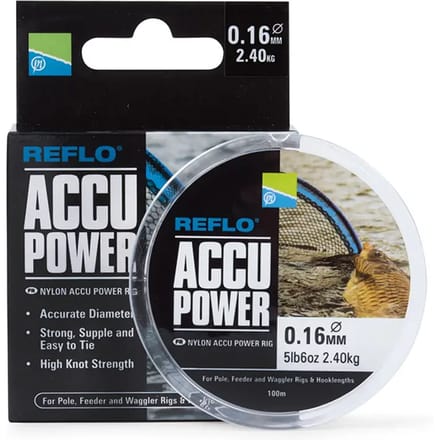 Preston reflo accu power 0.12mm 100m