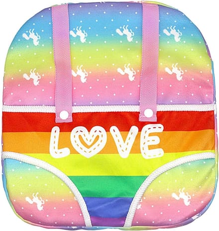 Pop drager - Draagzak speelgoed - Kinderspel - Verstelbare banden - 28 x 26 cm