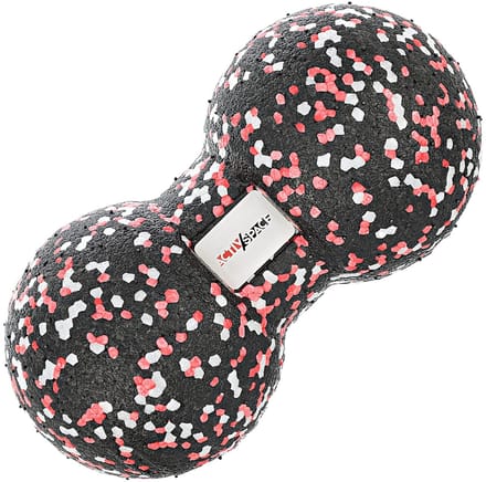 ACTIV SPACE Serie - Dubbele Massagebal - EPP - 8x16 cm - Rood
