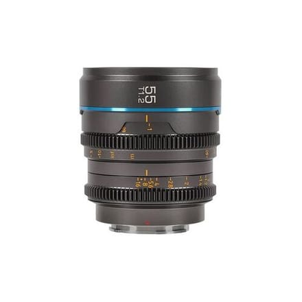 Sirui Night Walker 55mm T1.2 S35 Cine-objectief  L-mount Metaal grijs
