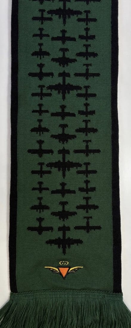 KLuHV sjaal army green