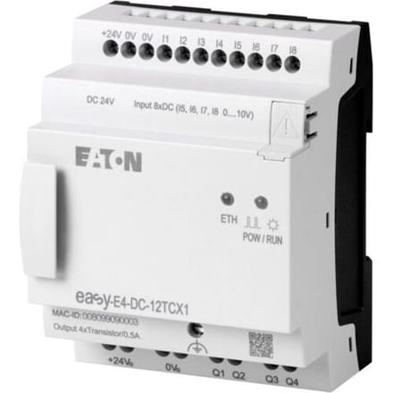 Eaton 197214 EASY-E4-DC-12TCX1 PLC-aansturingsmodule 24 V/DC