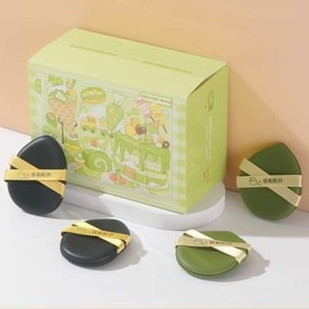 YAOZHI - Poke-Poke Puff Cushion Set with Case 4pcs