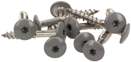Gevelschroeven RVS V4A 5,5 x 45 mm met Platte Kop voor Buitenmontage