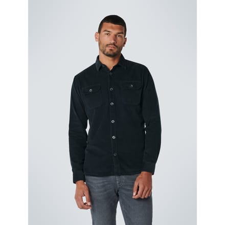 No Excess - maat M -  Mannen Shirt Greenish Black