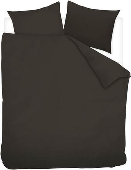 Snoozing Sade Dekbedovertrek - Extra breed - 260x200/220 cm - Zwart