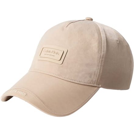 Calvin Klein Tonal Patch Cap Silver Mink Taglia: OS | Cappelli Outlet | Uomo | Grigio