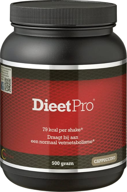 Nutri Dynamics - Dieet Pro - Eiwitshake - Cappuccino - 500 gram