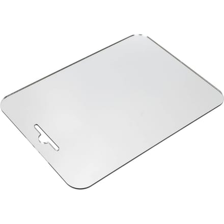 Grote Anti-condens Douchespiegel Acryl Scheerspiegel Badkameraccessoires met Haak white