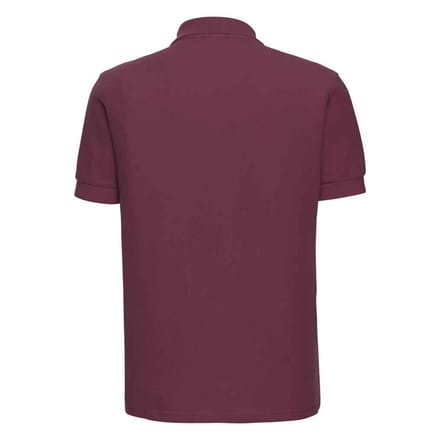 Russell Heren Ultimate Piqué Katoen Poloshirt (Bourgondië)