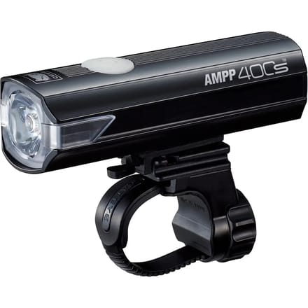 Cateye Ampp400s + Nano60 Lichtset - Verlichting Fiets - Lumens: 400/60 - USB Oplaadbaar - Zwart