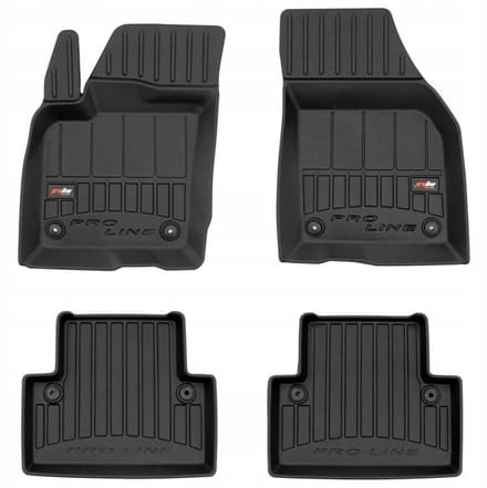 FROGUM ProLine - Automatten - Volvo V50 2004-2012 automat - 3D rand - Versterkt - Geurloos