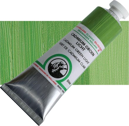 Oil paint Old Holland 40ml – 044 Cadmium Green Light