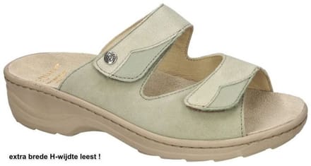 Fidelio Hallux -Dames - groen licht - slippers & muiltjes - maat 37