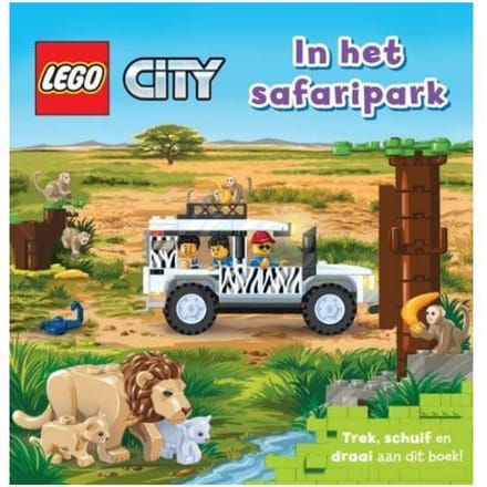 Lego - In Het Safaripark - Lego Kartonboeken