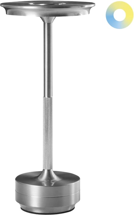MAGO - Tafellamp - Zilver - Aluminium