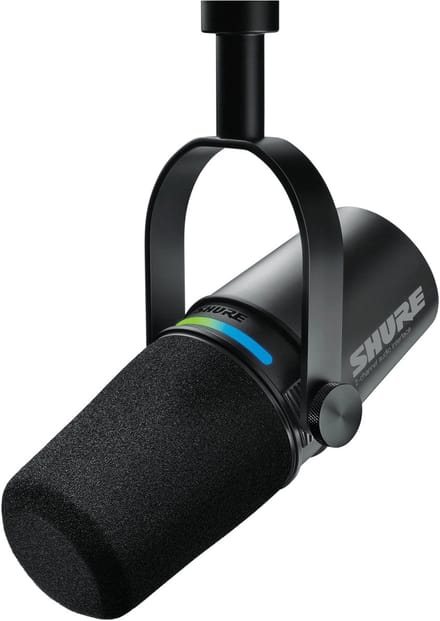Shure MV7I microfoon Zwart - Studio Microfoon