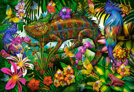 Castorland puzzel Color Competition - 1500 stukjes legpuzzel.