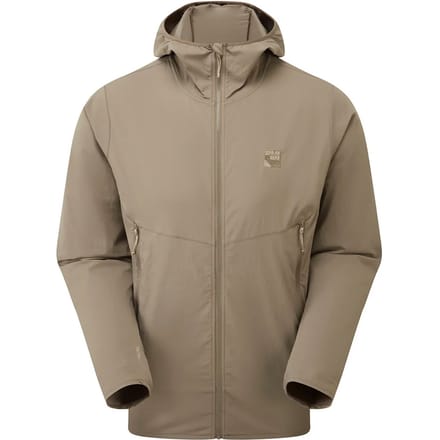 Heren Lichtgewicht Softshell Wandelovertrekjack met Waterafstotende Afwerking